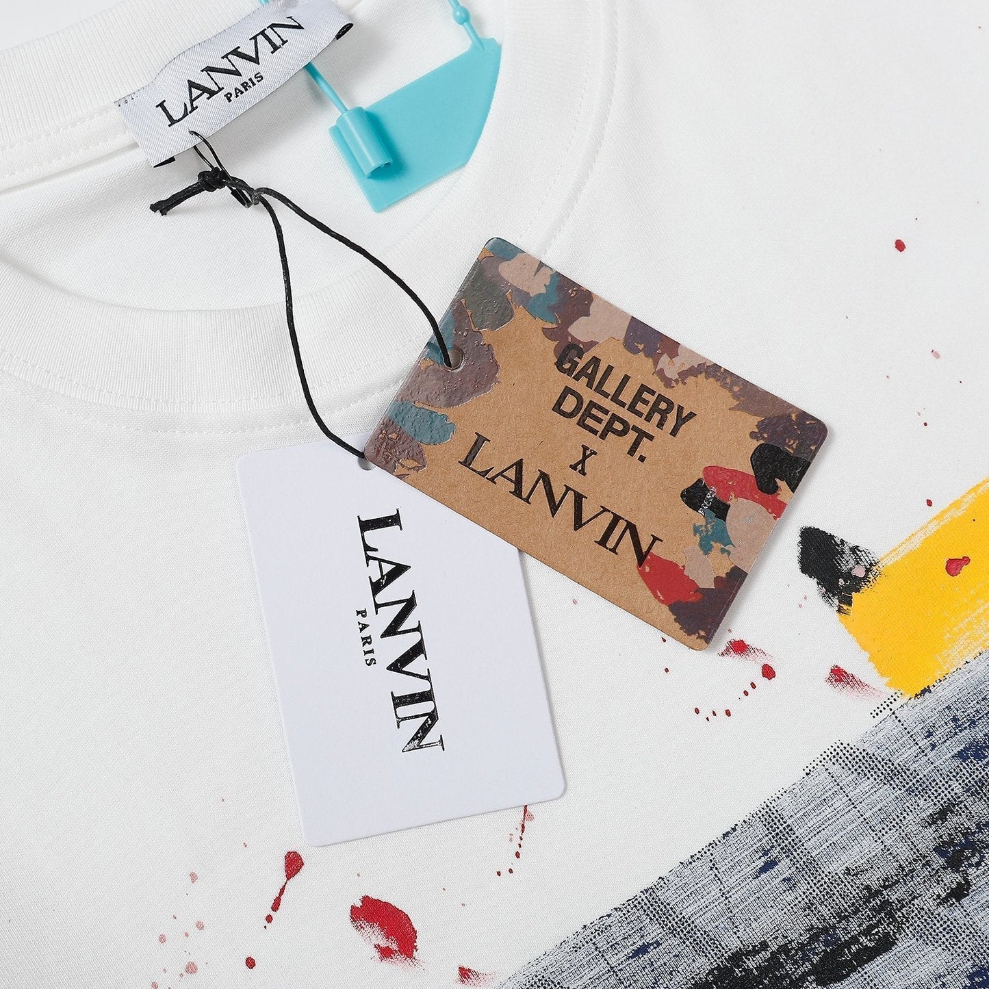 LANVIN Splash Ink T-shirt