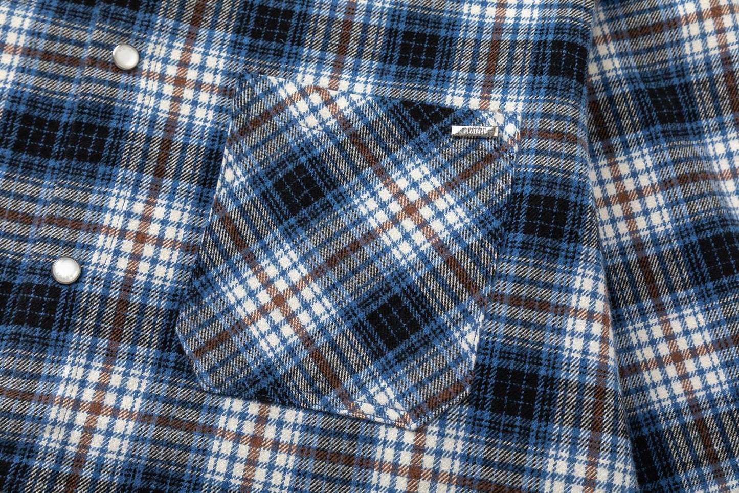 AMIRI Plaid Flannel Shirt