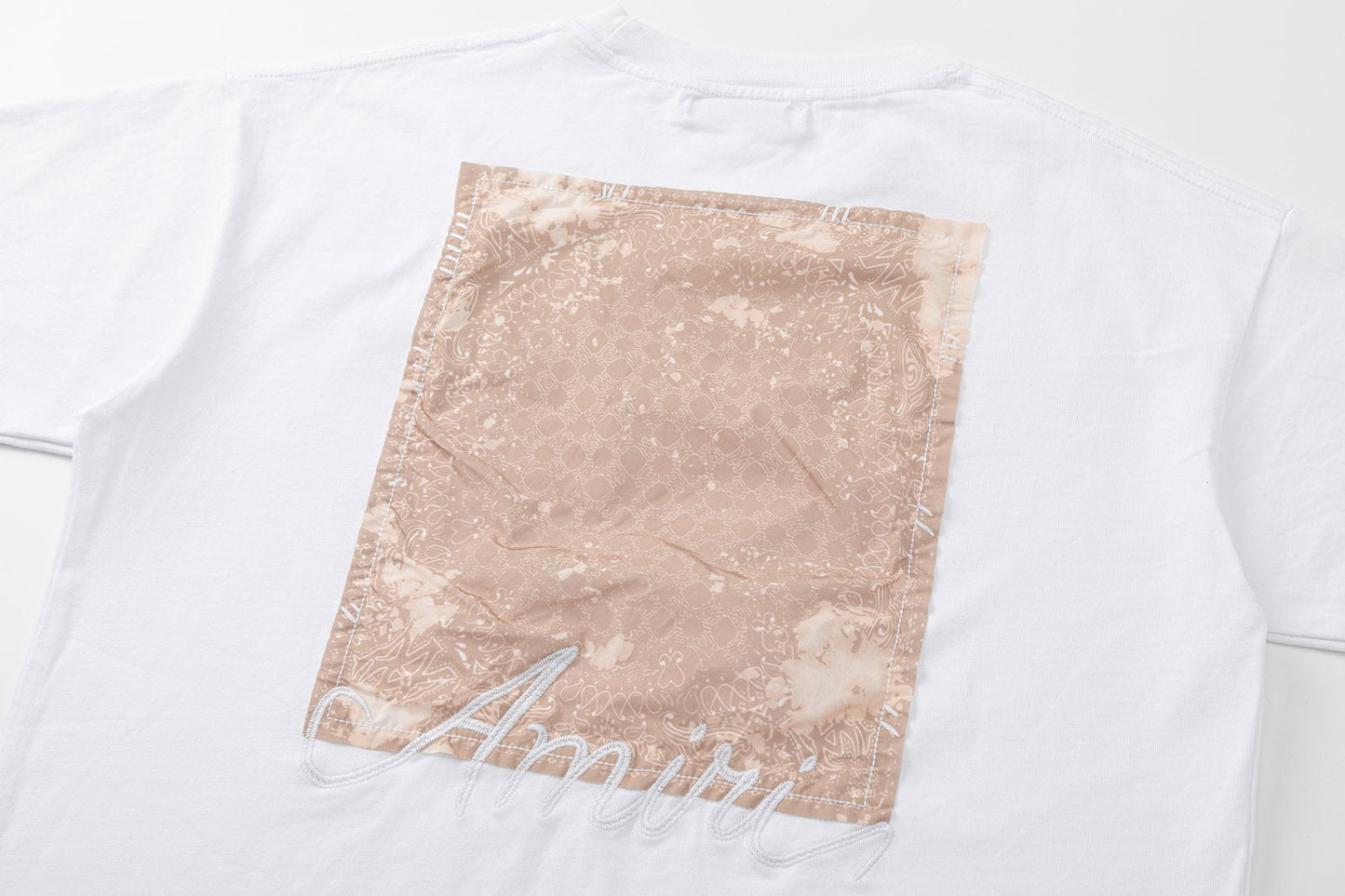 AMIRI Bandana-Embellished Cotton T-Shirts