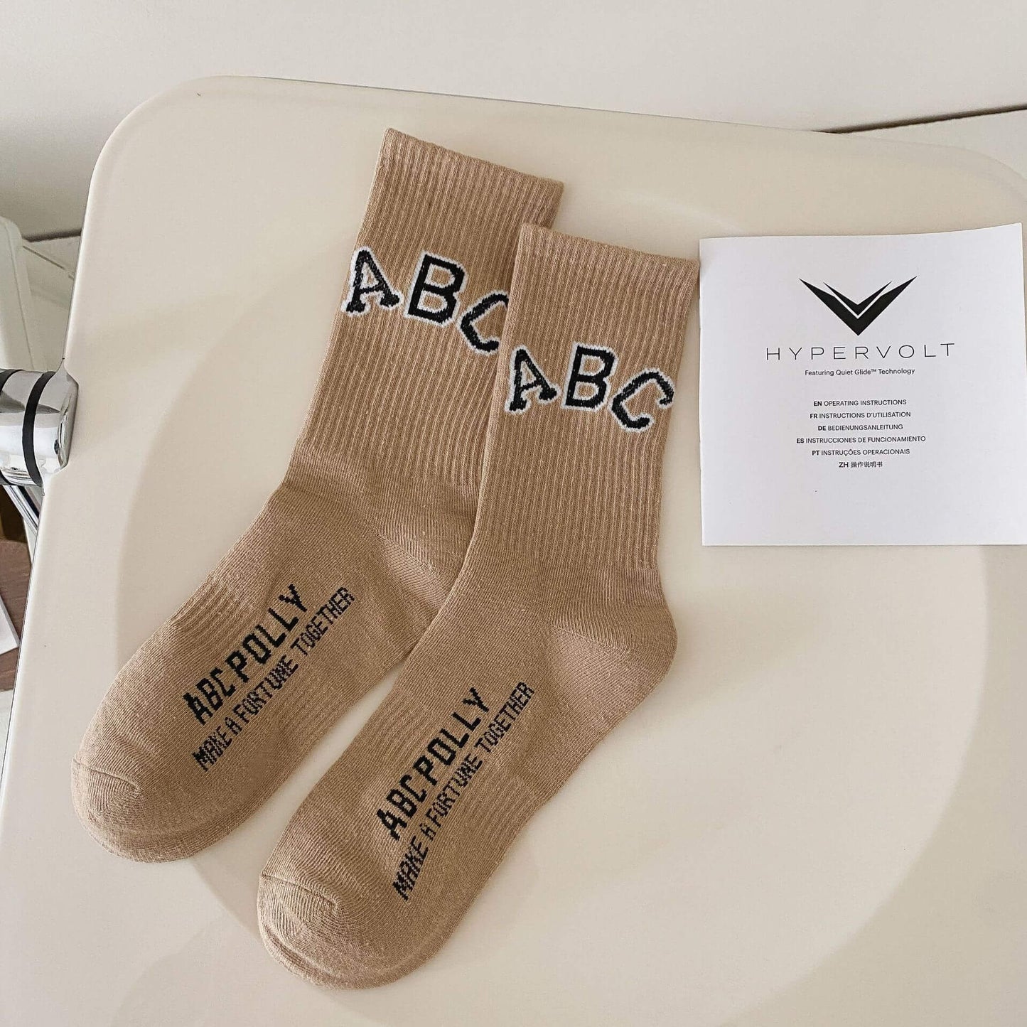 ABC Casual All-match Socks 2pcs